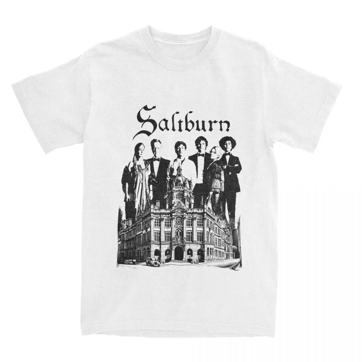 Exclusive Saltburn Series Shirt Accessories for Men Women Cotton Fun Tee Shirt Short Sleeve Tops Original