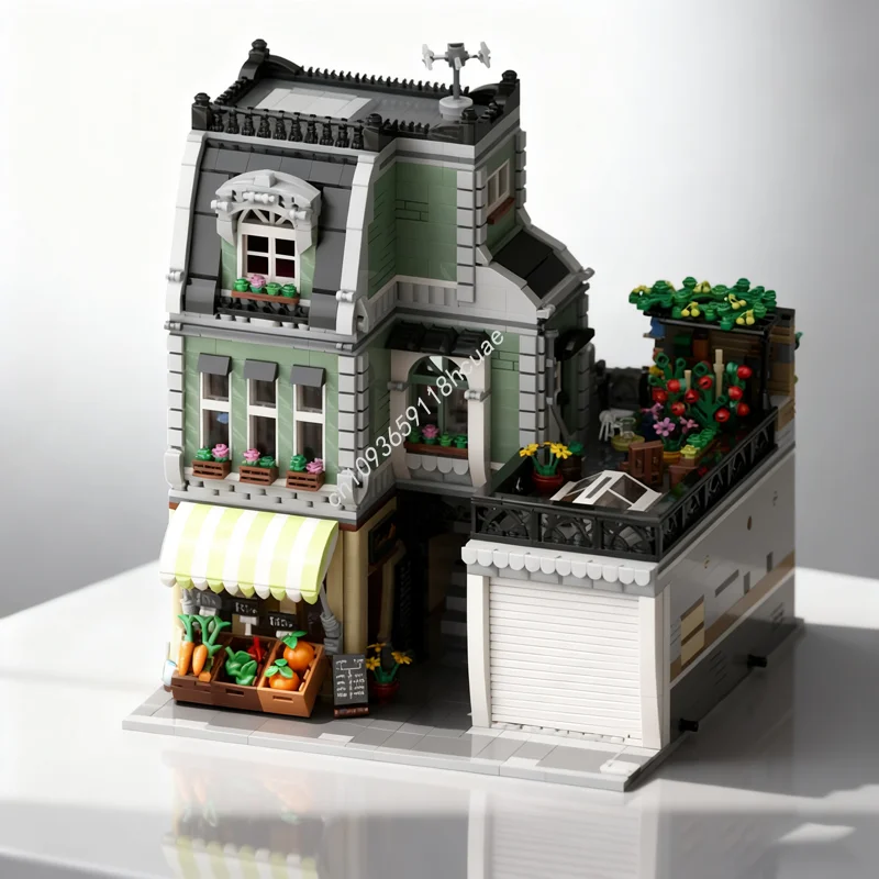 3627 قطعة MOC نجار S متجر وحدات نموذج اللبنات العمارة هدايا عيد الميلاد تجميع اللعب فكرة التعليم الطوب #1