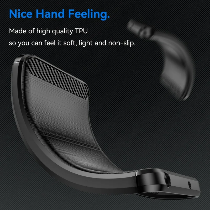 For Honor X6C Case Cover Huawei Honor X6C Capas New Shockproof Bumper Back Armor Soft TPU Silicone Carbon Fiber Fundas Honor X6C view 4
