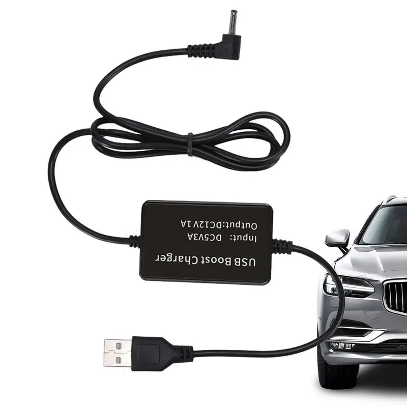 Кабель USB-разъема Rj11 USB-Rj11/DC 3,5 Кабель питания радар-детектора Утолщенная USB-разъем Подключение к автомобильному зарядному устройству Подходит для большинства радаров