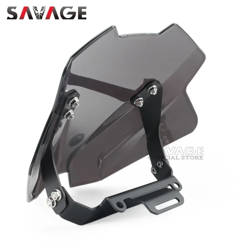 2025 For CFMOTO 450NK Windscreen Windshield For CF-MOTO 450 NK 2023 2024 Motorcycle Wind Shield Screen Wind Deflector and Holder