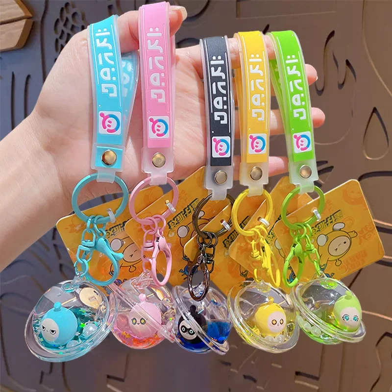 Eggy Party Keychain Anime Action Figure Toy Kawaii Cartoon Fashion Keyring Doll Keyring Car Bag Pendant Kid Gift Birthday