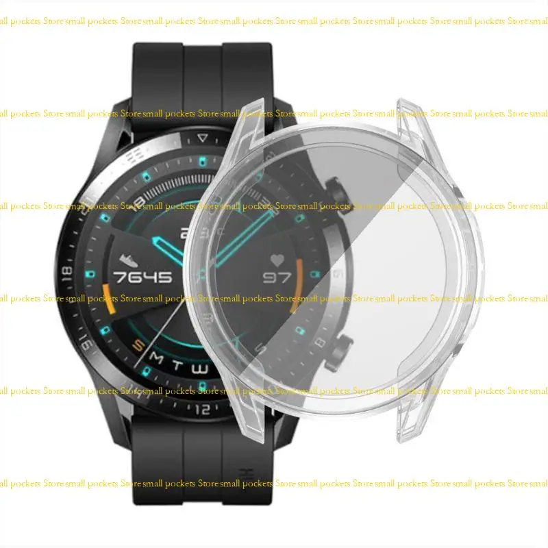 

R1WD TPU Protector Cover Durable Protective Watch for Shell for Huawei Watch GT2 46mm