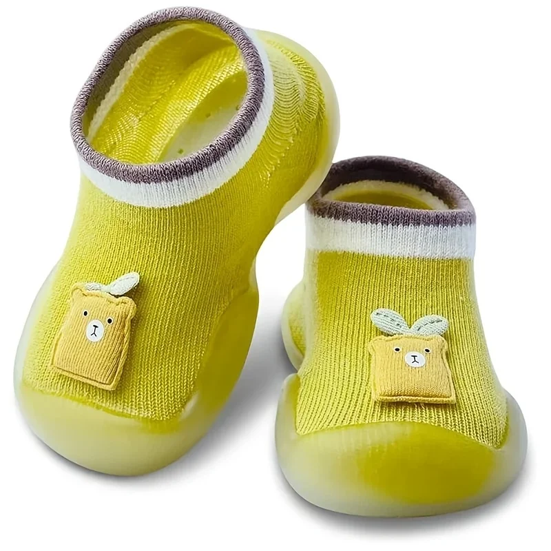 

Baby Shoes Boys Girls First Walking Shoes Non Slip Soft Sole Child Floor Sneakers Toddler Infant Kids Rubber Sock Shoes