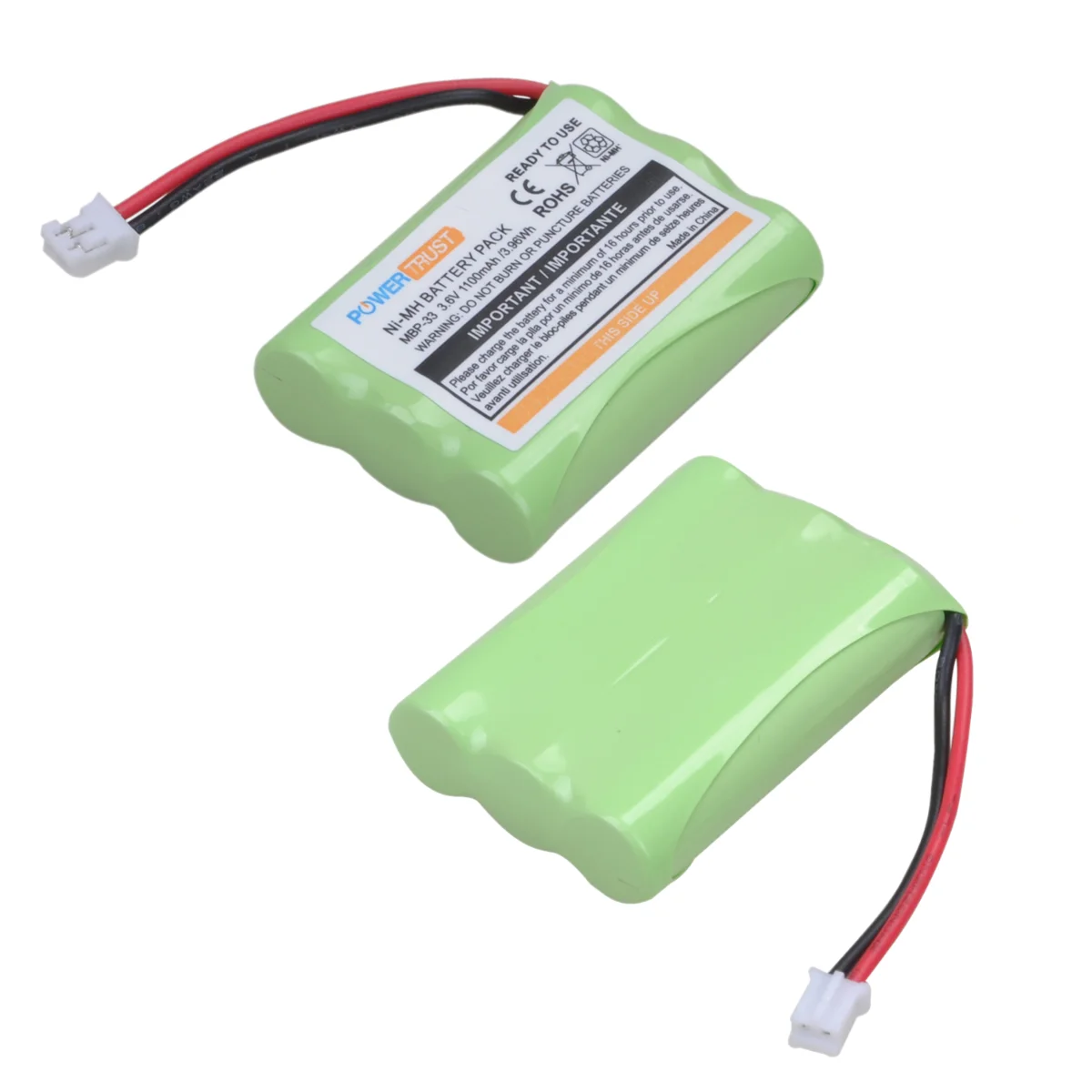 

3.6V Ni-MH Battery for Motorola MBP33 MBP33PU MBP35 MBP36PU MBP41 MBP43 Baby Monitor and Graco iMonitor 2791DIGI1, 2795DIGI1