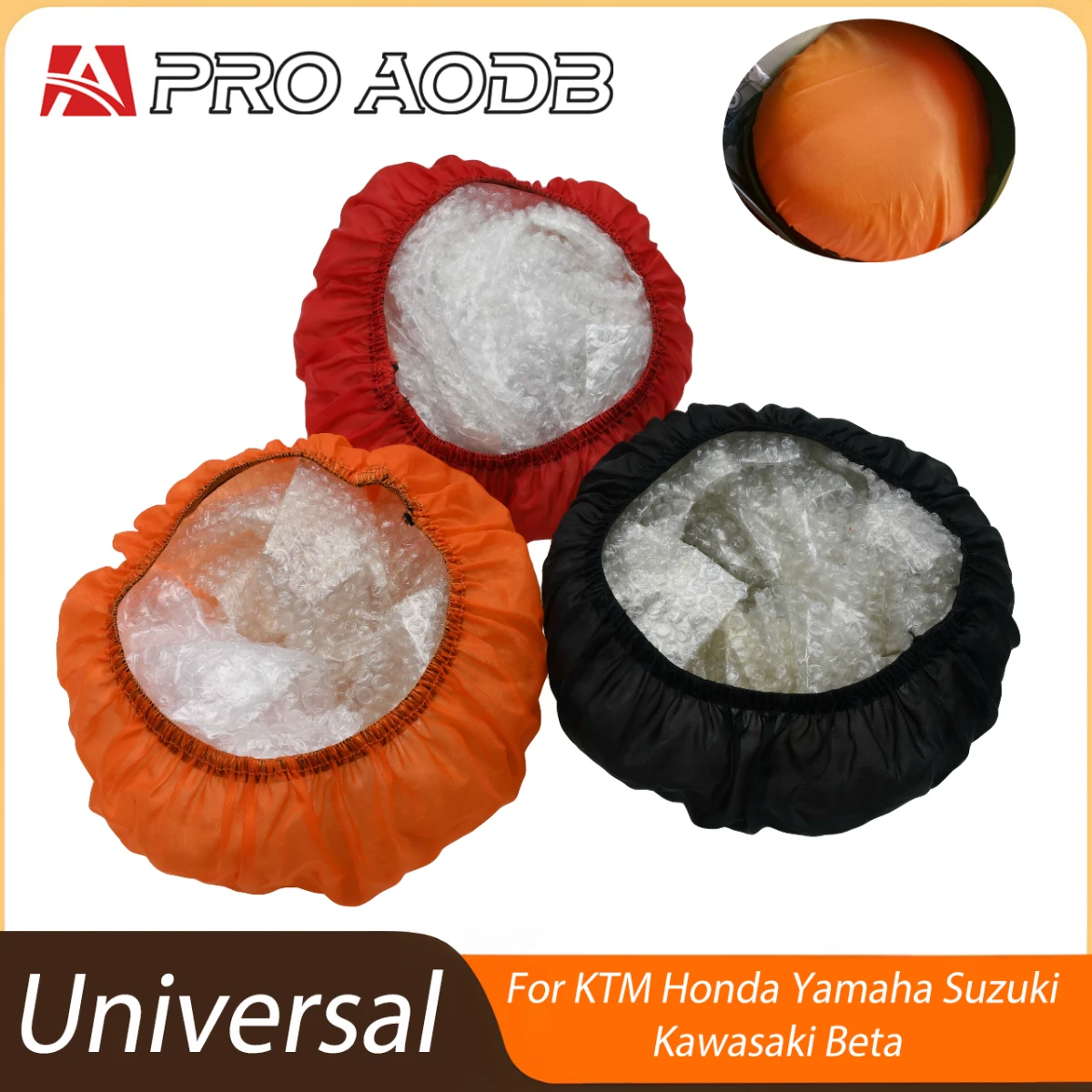 For KTM KX KLX RMZ For YAMAHA FOR HONDA CR CRF Universal Motocross Air Filter Dust Proof Sand Cover Engine Cleaning Protection