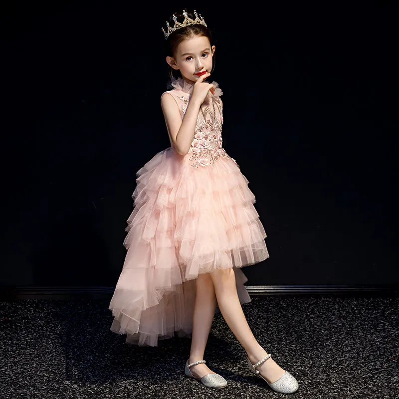 

Custom Flower Girl Dress First Christmas Wedding Party Princess Pageant Gown Tulle Dress for Little Girls Formal Occasion