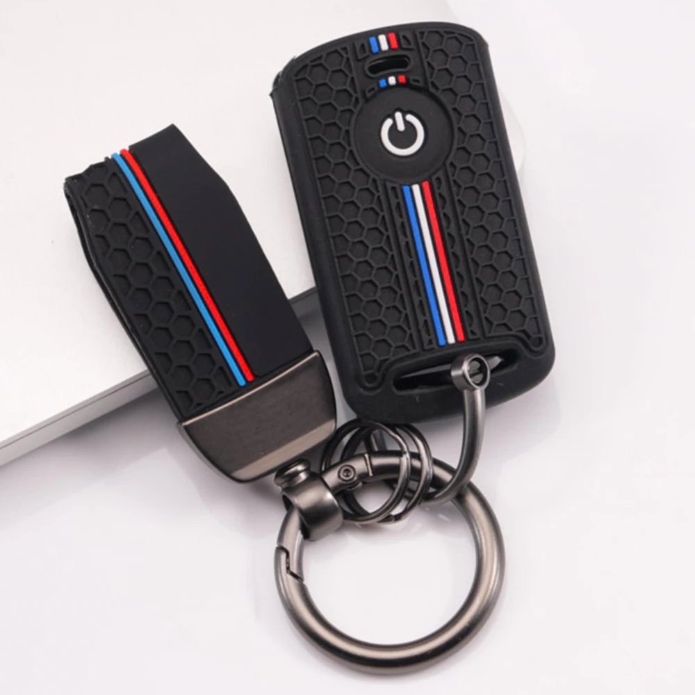 Remote Key Protector With Lanyard For Honda PCX ADV Forza NSS Vario Click Scoopy Non Slip Precise Fit Full Coverage Stylish