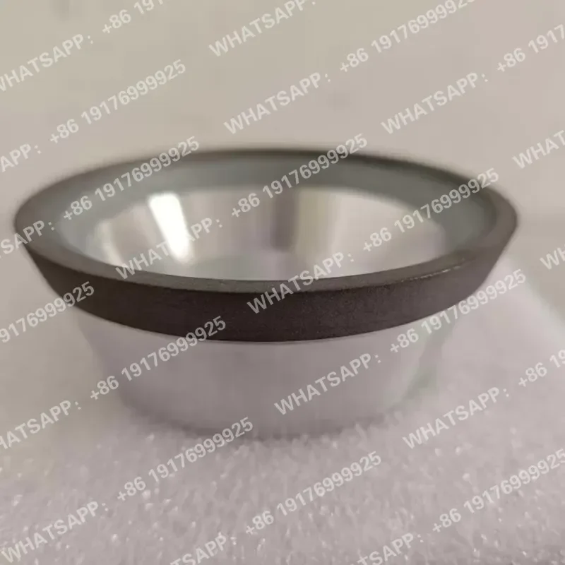 Resin Diamond Tool Wheel 11V9 for Cemented Carbide Tool Grooving on Domestic 5-Axis Tool Grinding Machine