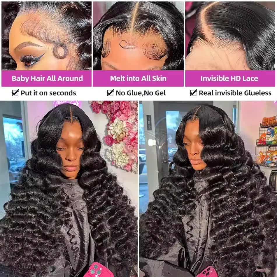 Thumbnail 4 - #39 New Full Lace Natural Hairline Wigs Arrivals