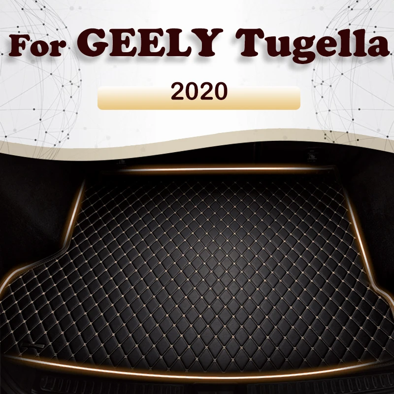 

Коврик для багажника автомобиля для GEELY Tugella 2020, аксессуары для автомобиля на заказ, украшение интерьера автомобиля