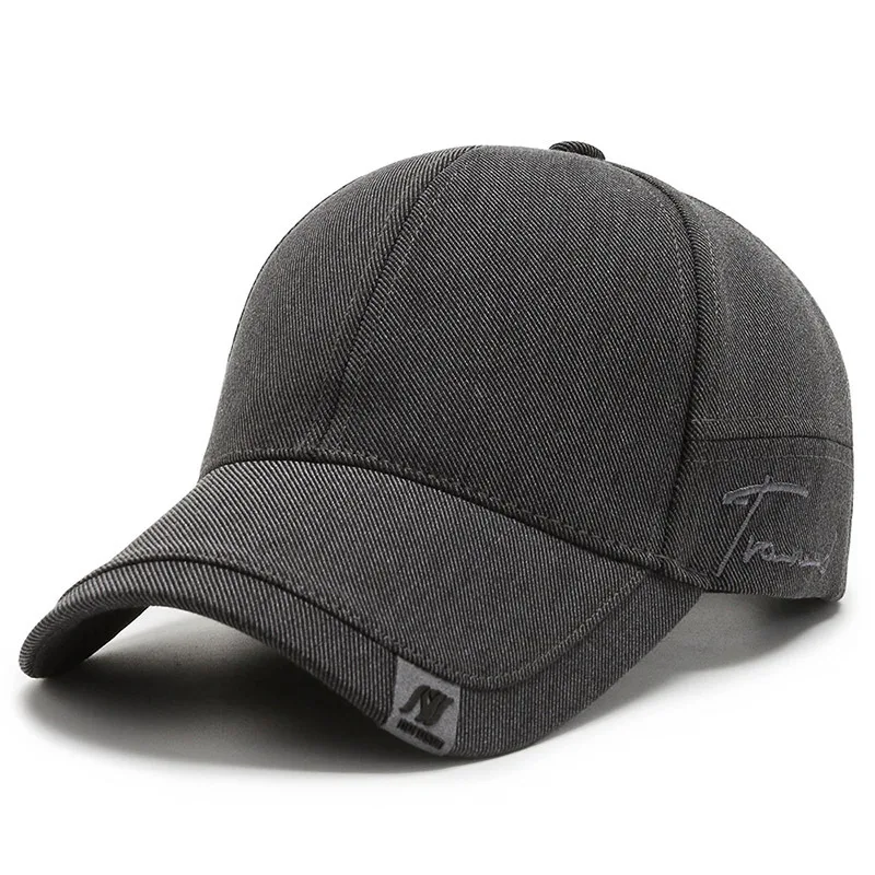 

Men's Sun Hat Black Ins Trendy Simple Hat Men's Trendy Sunshade Cap Korean Version Casual Versatile Baseball Cap Men Cap