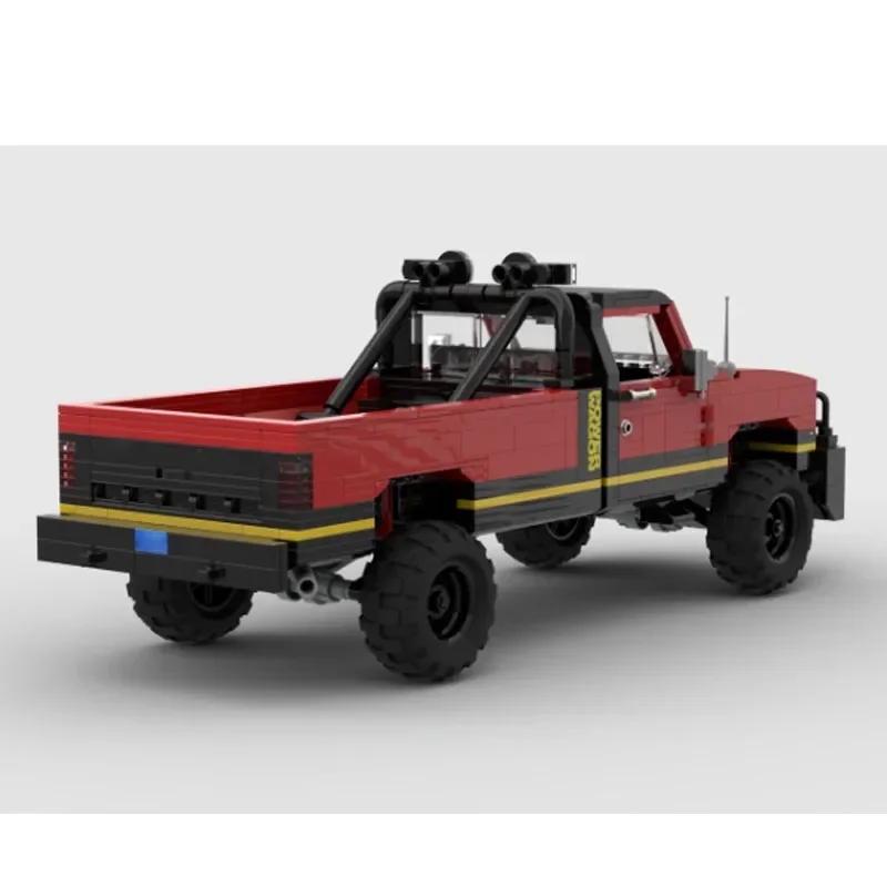 

MOC-128771 Новый городской грузовик, родстер, модель строительного блока- 1308, детали MOC, креативный детский рождественский строительный блок для мальчиков, игрушка в подарок