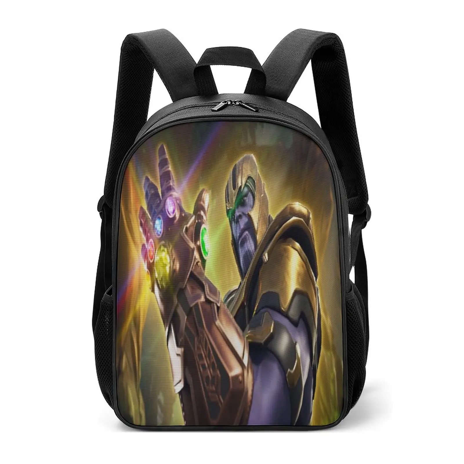 

Unisex Child Waterproof Thanos Schoolbag Lightweight Student Backpack-Youth Teen Casual Knapsack Durable Travel Rucksack