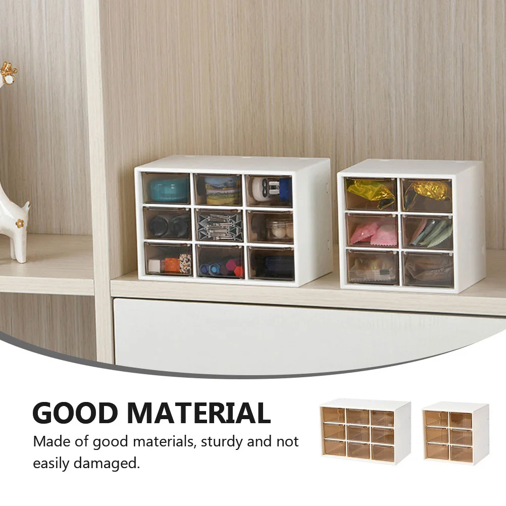 2 szt. Pojemnik o dużej pojemności do przechowywania kosmetyków, organizacja na biurku, oszczędność miejsca w domu, prosty, elegancki design, kreatywny.