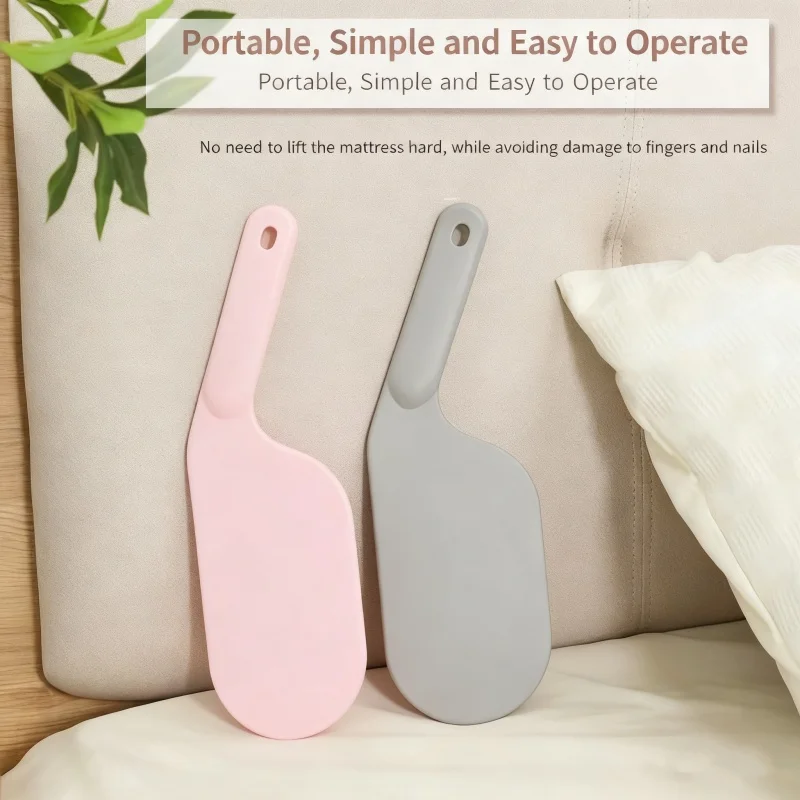 2PCS Multifunctional Bed Sheet Organizer Non slip Plastic Durable Helper Sheet  Household Bed Skirt Replacement Assist Tool
