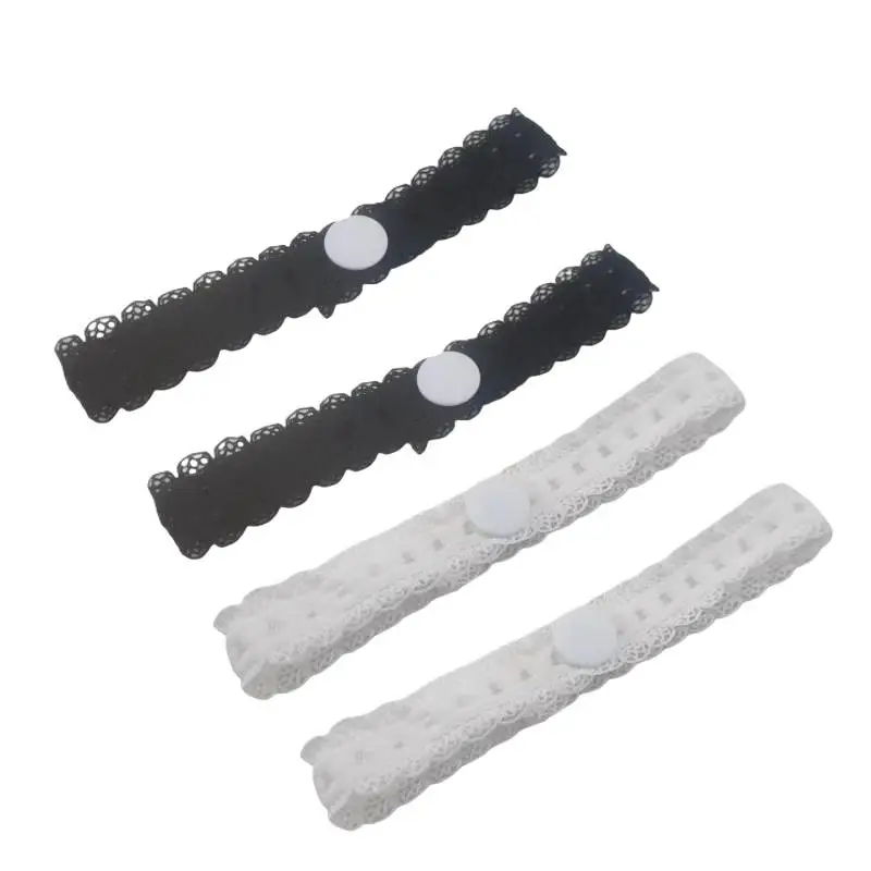 2/4 Stück Hemdärmelhalter, ohne Bohren, verstellbares elastisches Band, zur Verkürzung der Ärmellänge, Ärmelbündchen-Befestiger – Detail 7