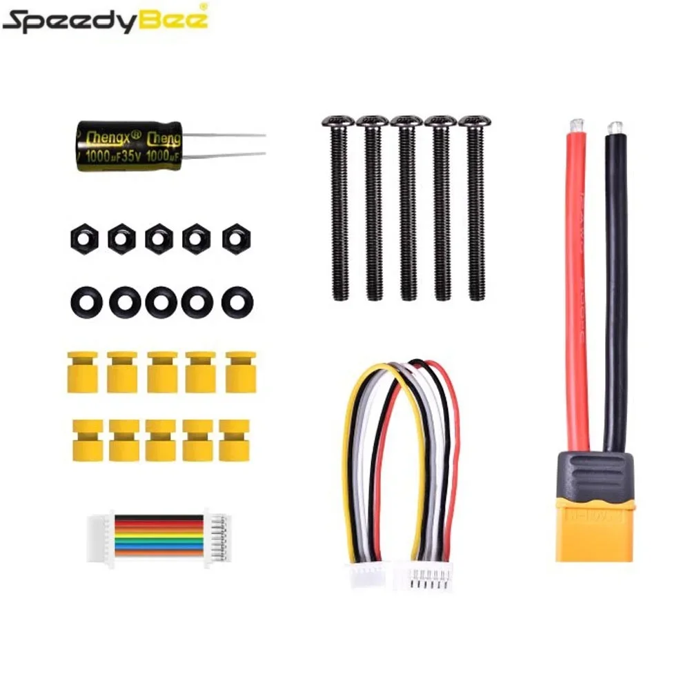 Complete Set of Components for the SpeedyBee F405 V3/F7 V3/F7 Mini Stack