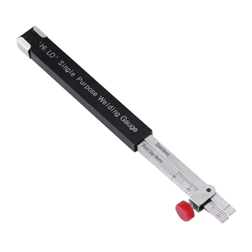 Stainless Steel Welding Inspection Gauge Durable Hi-lo Welding Gauge Portable Metric Gage for Welding Point Check