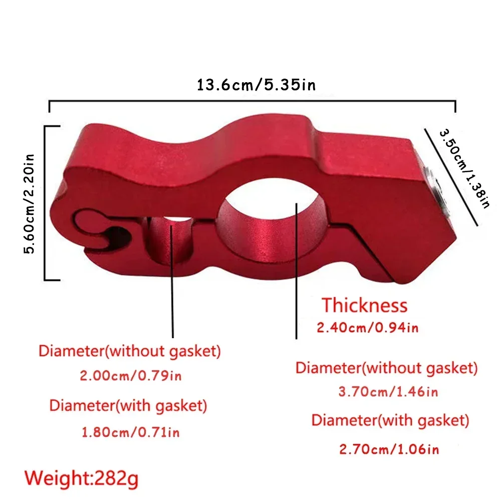 قفل مقود الدراجة، قفل مضاد للسرقة، مركبة كهربية للدراجة النارية مع مفتاحين لركوب الدراجات، قفل من سبائك الألومنيوم، أقفال سرقة صلبة #6
