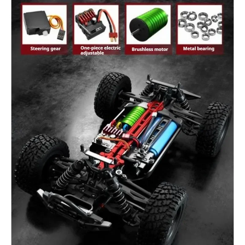 1:16 brushless motor high-speed 4x4 rc car,70KM super power climbing off-road rc drift car,remote control car,rc cars for adults