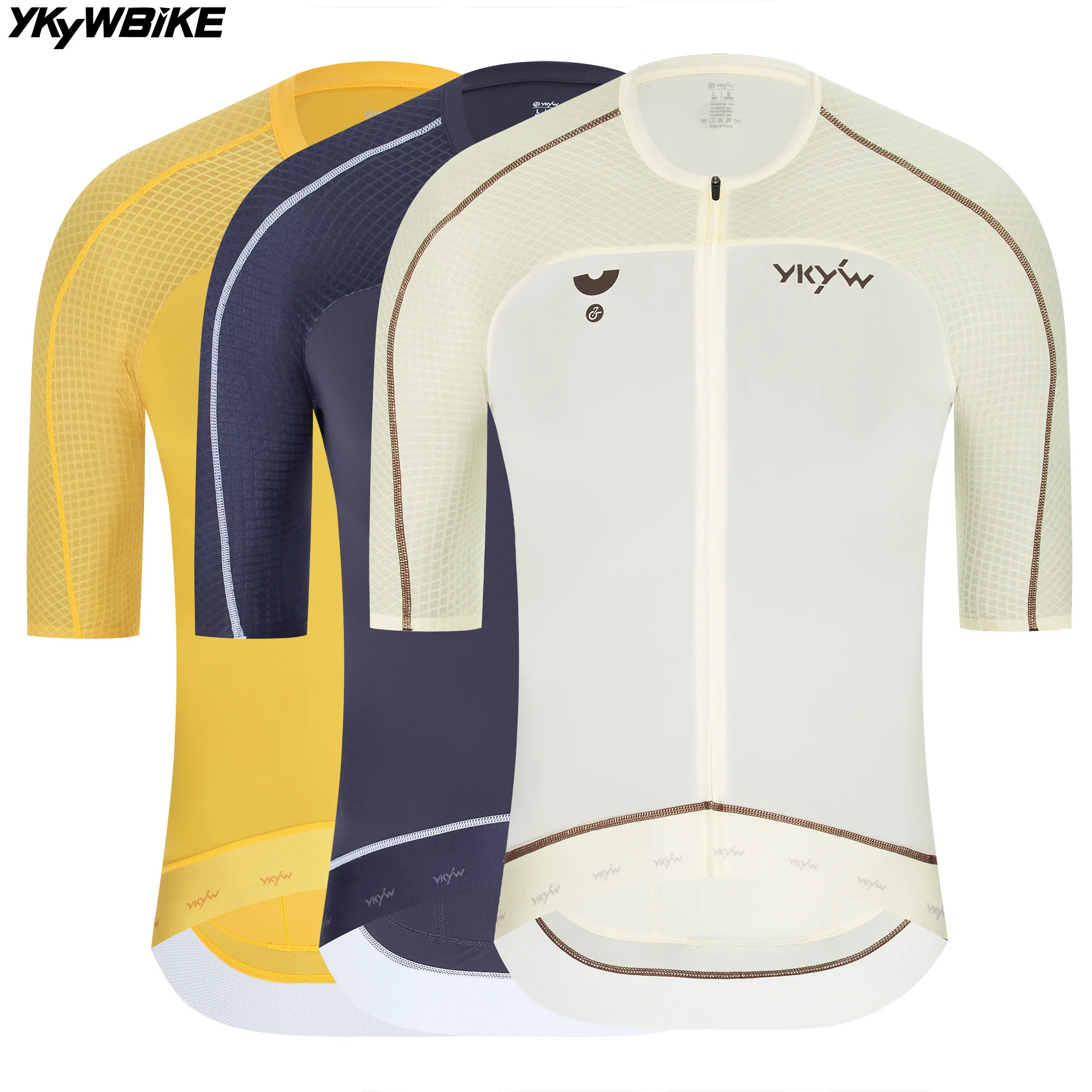 AliExpress YKYWBIKE Men's Cycling Jersey Summer Bicycle Cycling Classic Maillot Road Bike Breathable Clothing Pro Team Short Sleeve Shirt