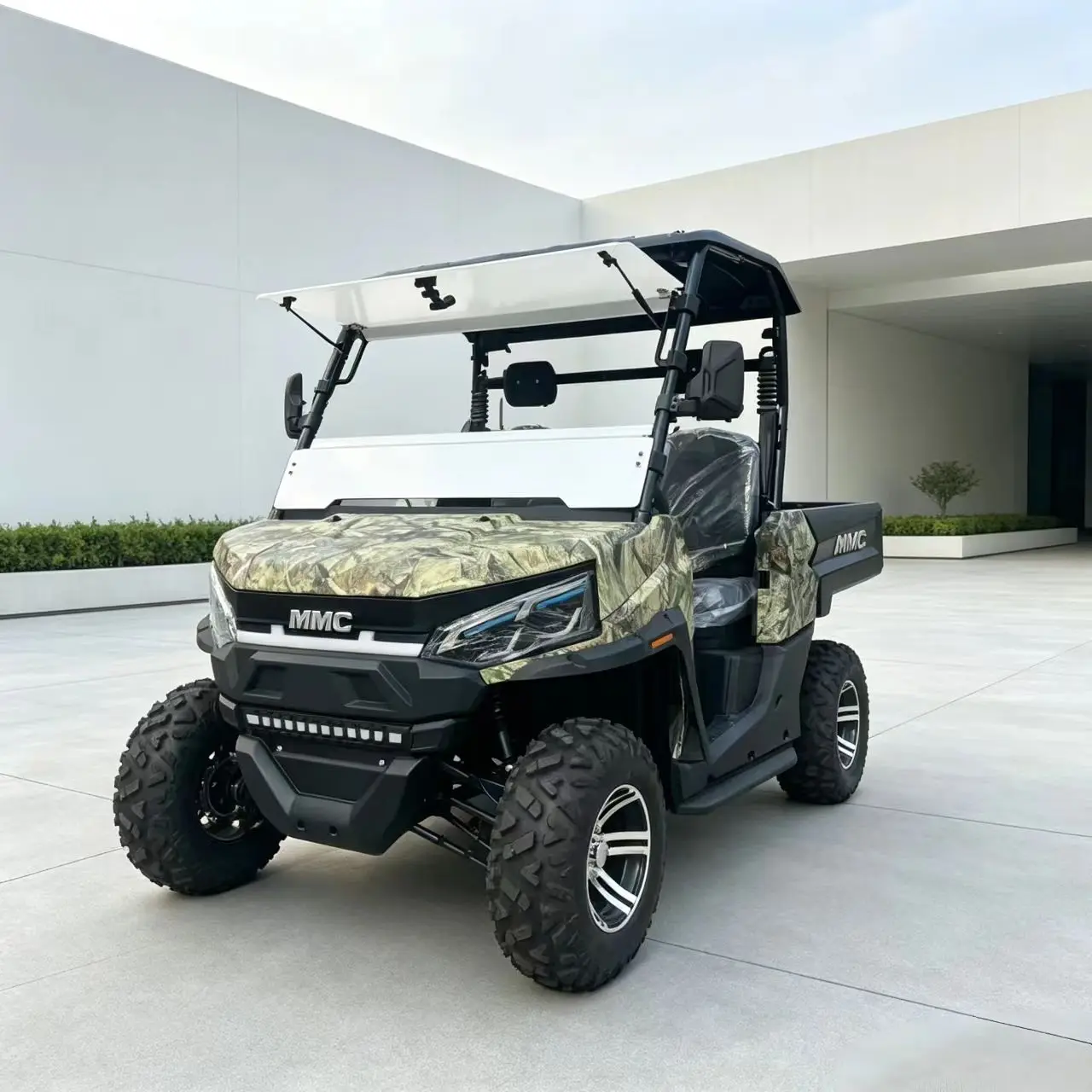 All-Terrain Electric Farmer UTV MMC Combining Off-Road Performance with Cargo-Carrying Practicality
