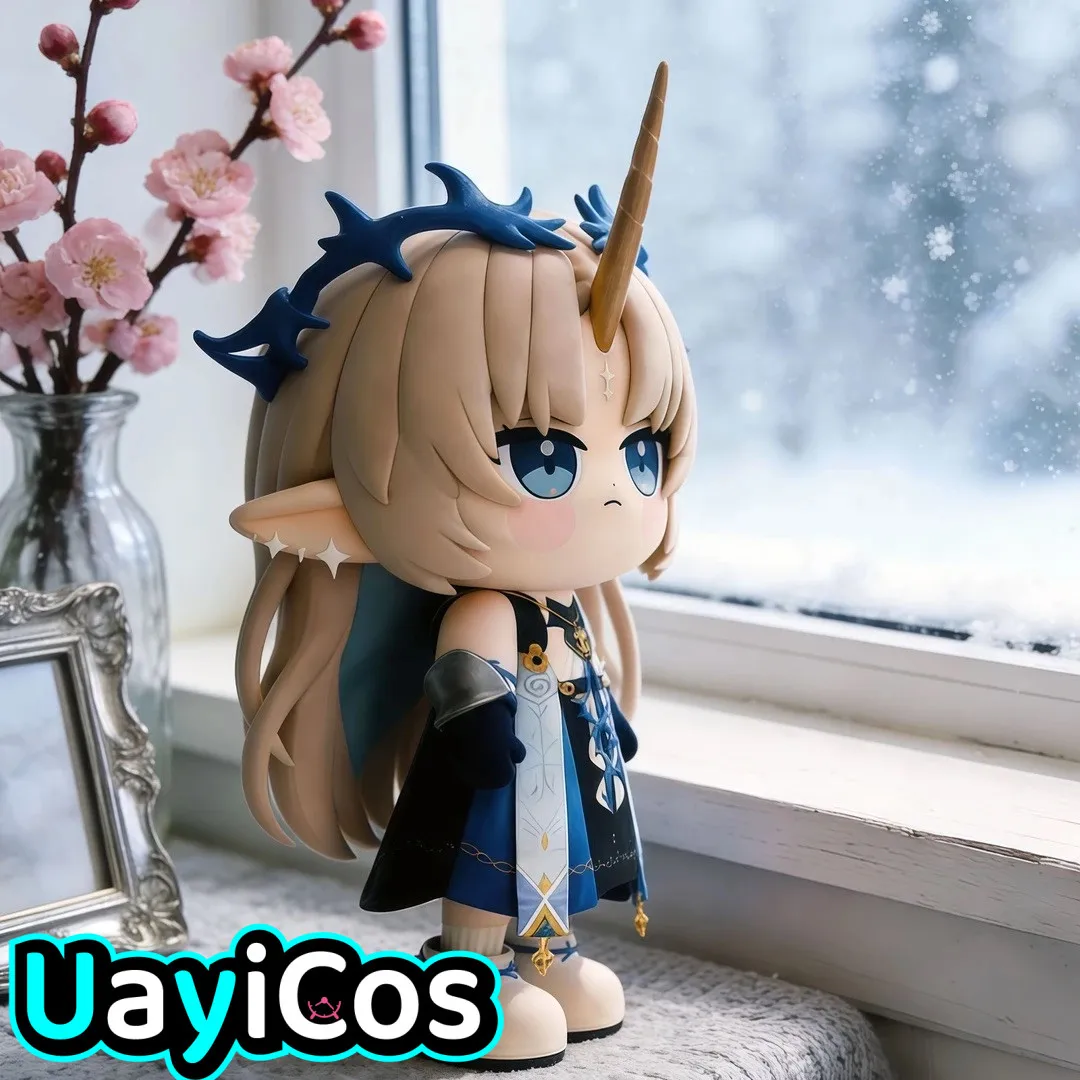 

В наличии: Плюшевая игрушка Wuthering Waves Cartethyia, 13 см, с одеждой, подушка-модель, украшение, аниме-фигурка, игровая игрушка, подарки для детей C