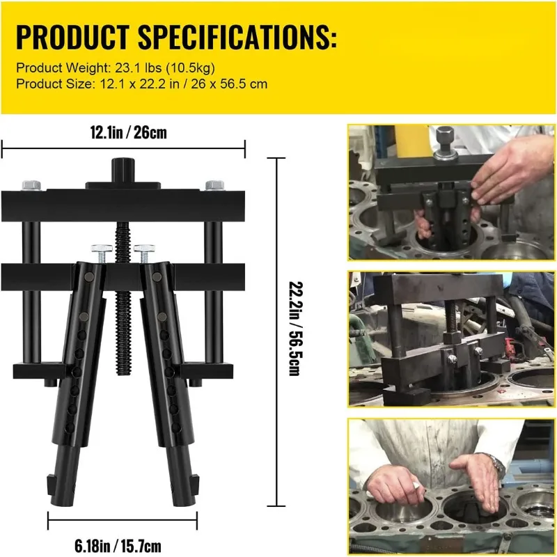 new Universal Cylindrical  Diesel Cylinder Liner Puller Removal Repair Tools