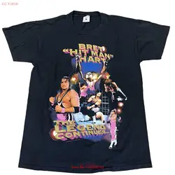 Vintage Bret The Hitman Hart T-shirt Wwf Wrestling 1996