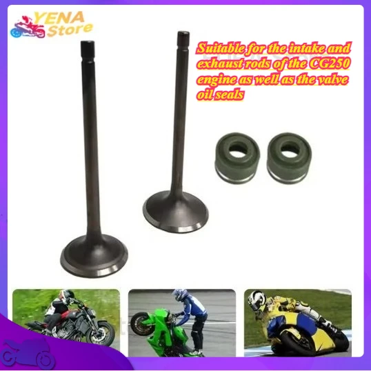 

Suitable for the intake and exhaust rods of the CG250 engine as well as the valve oil seals