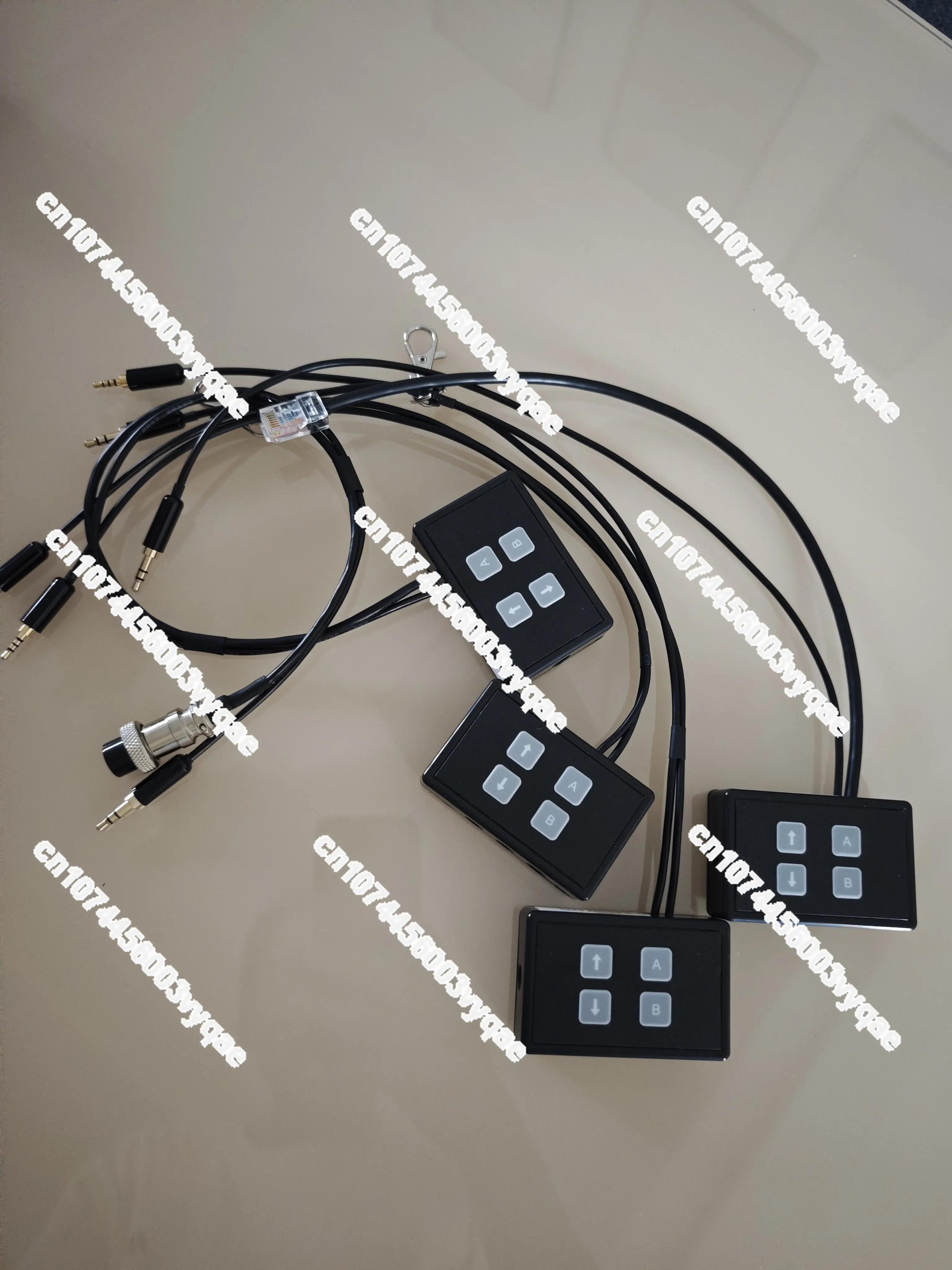 IC-7100 5100 external foot switch headset adapter box