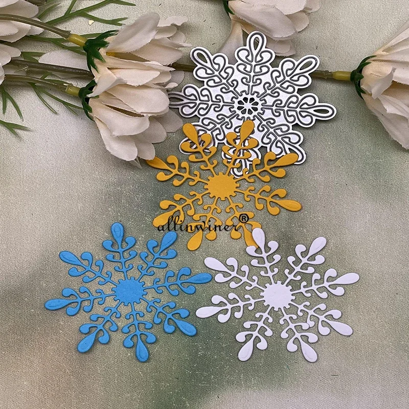 Snowflake decoration Metal Cutting Dies Stencils Die Cut for DIY Scrapbooking Album Paper Card Embossing