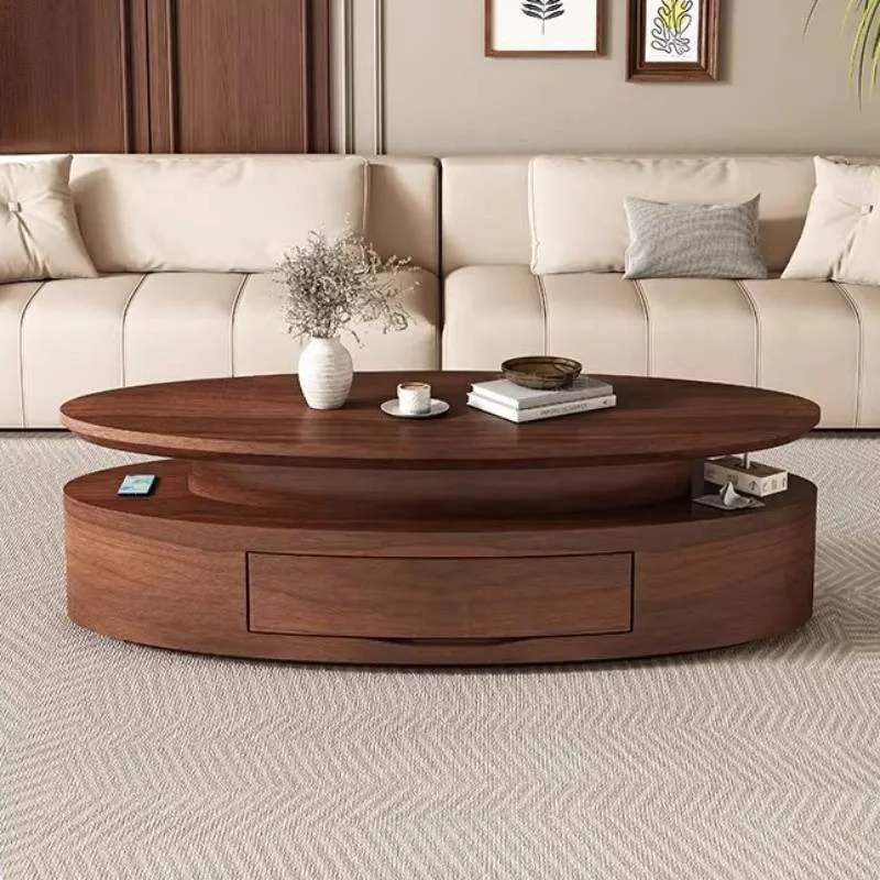 Chinese Classy Design Coffee Tables Assecorises Brown Shaped Dressing Coffee Tables Apartments Modern Stolik Kawowy Furniture