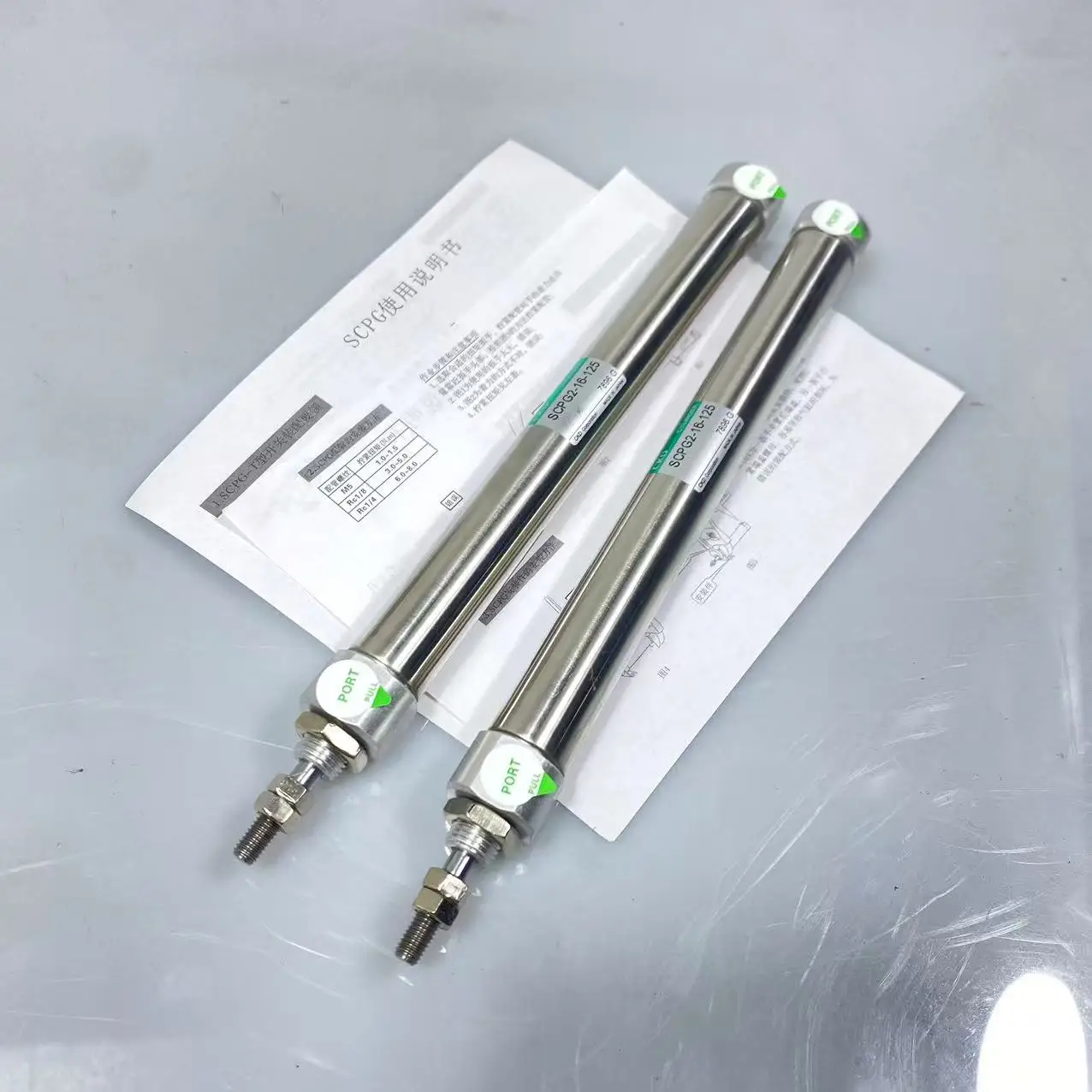 CKD Pen-Shaped Cylinder Scpg2/Scpg2-L-Cb-10-16-5-10-15-20-25-30-40-50-75Z