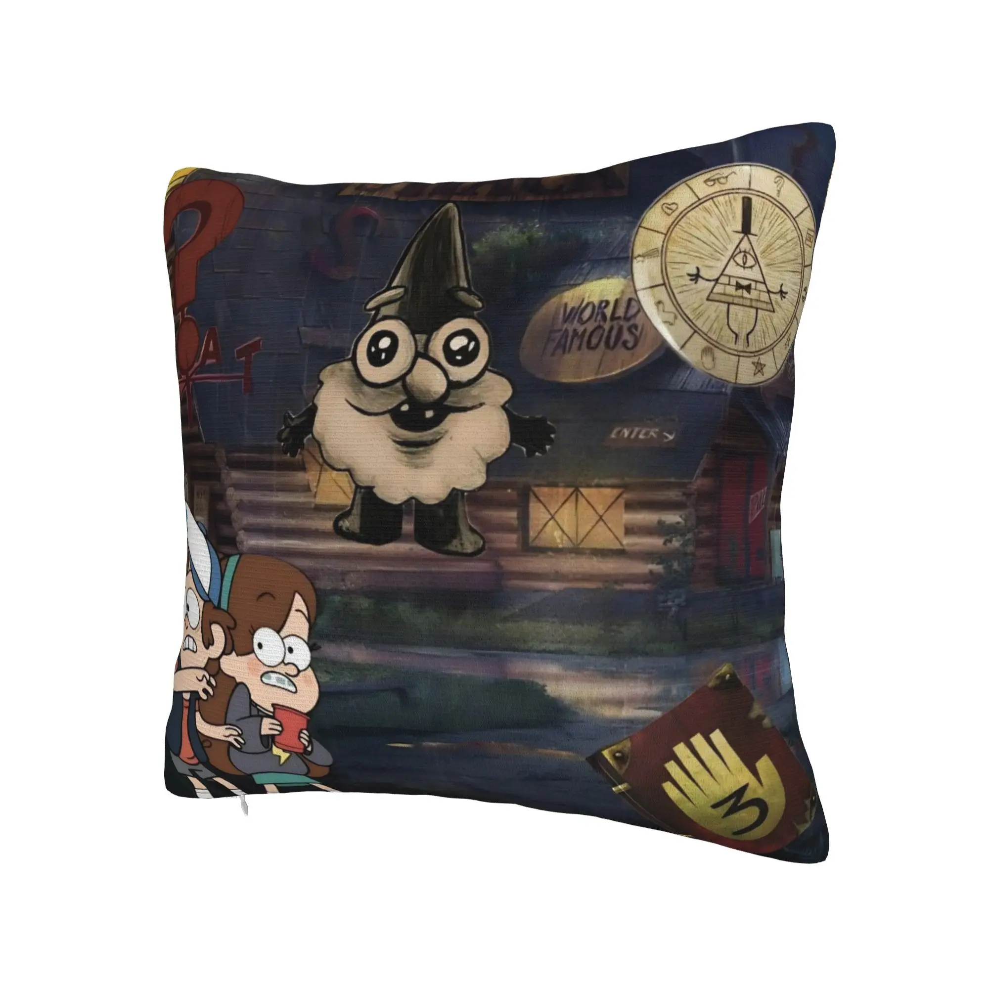 G-Gravity Falls Pillow Cover Merch Printing Cushion Cover Gift  Pillow Case Cover Living Room Multi-Size