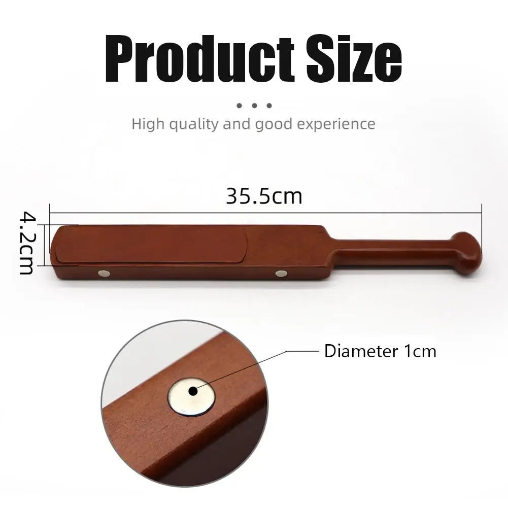 1pc Car Paintless Dent Repair Tool Wood Hammer Body Dent Removal PDR Tool Comfortable Hand Grip Magnetic Adsorption Hammer