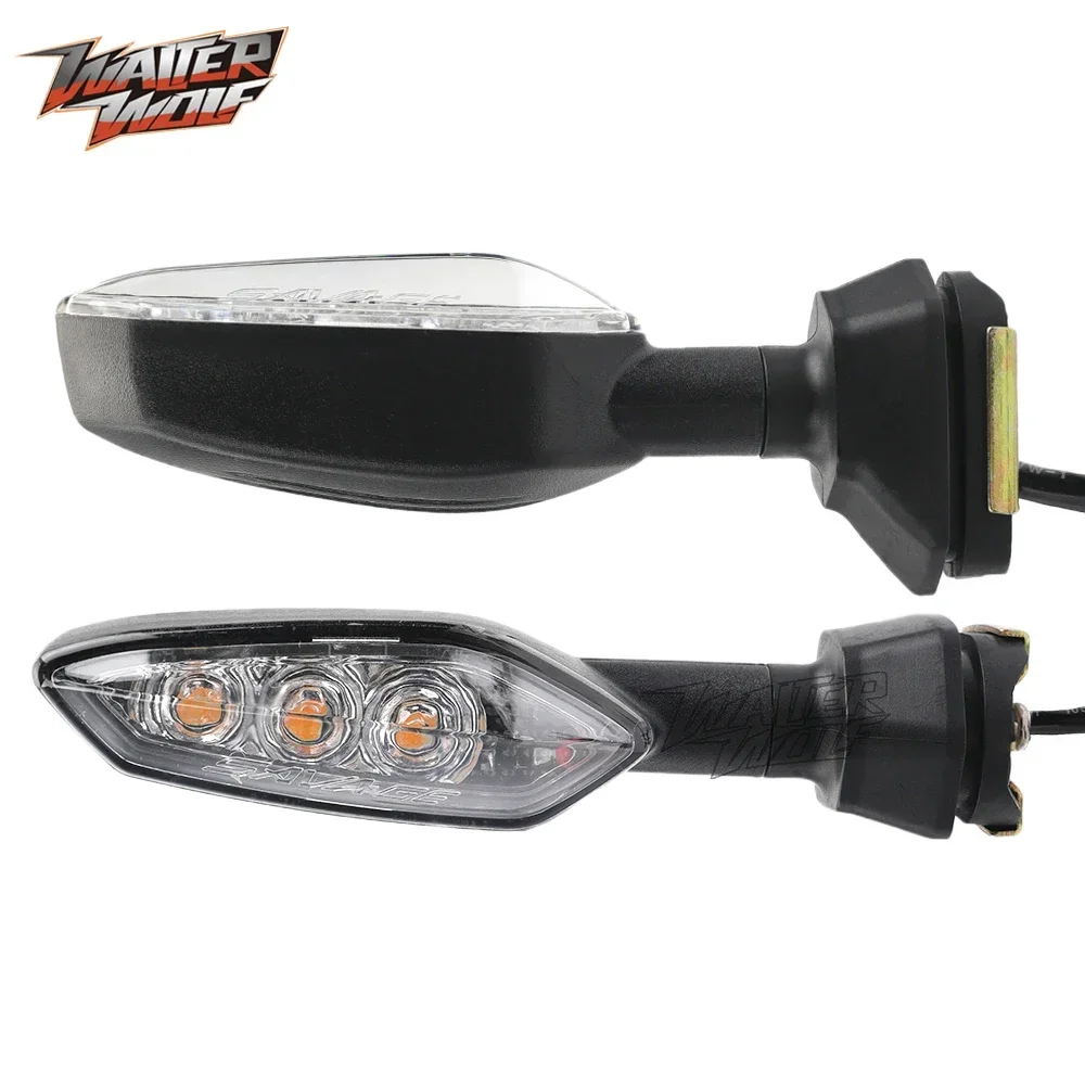 LED Rear Turn Signal Indicator Light For KAWASAKI Z1000SX ER6N ER6F NINJA 650 400 300 ZX6R H2 Motorcycle Flashing Blinker Lamps