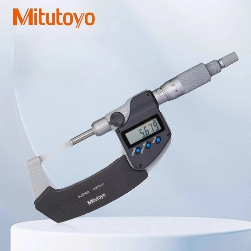 

Mitutoyo Thin Film Quick Test Digital Outer Diameter Micrometer 422-411-20 BLM-30QM from Japan