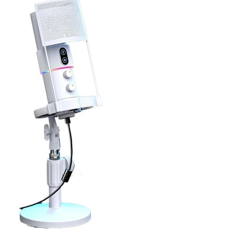 

Enjoy listening to U2 microphone, computer desktop live singing k songs, audio book with recording capacitor