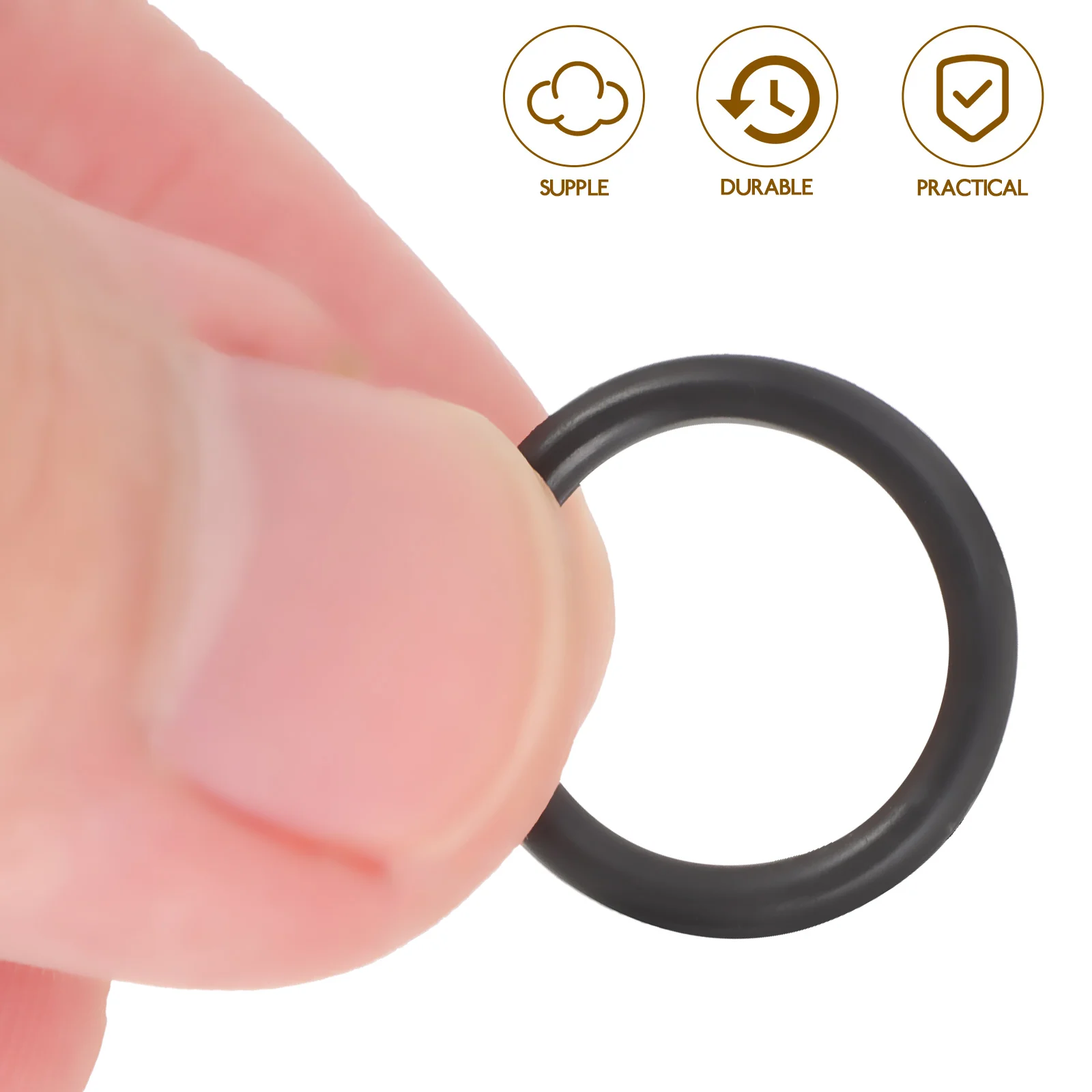 

100Pcs Guitar Knob Accessories Rubber O Rings Durable Sealing Gaskets Electric Instrument Supplies O Rings Seal Assortment Set