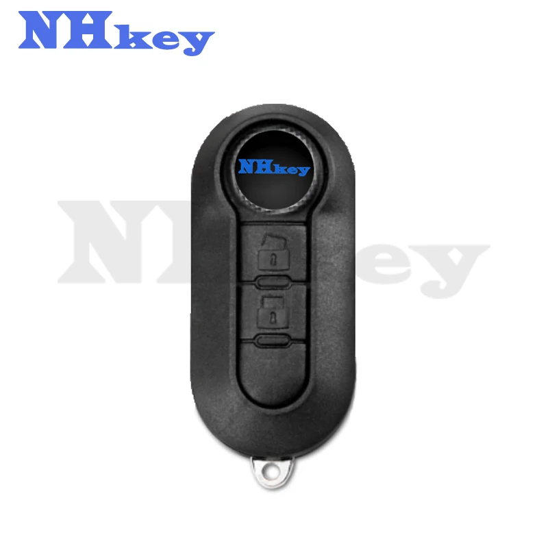 NHKEY 2 Buttons 315 433 MHz PCF7946 ID46 Flip Car Key Fob Auto key For Fiat 500 Grande Punto Florino With Delphi BSI System