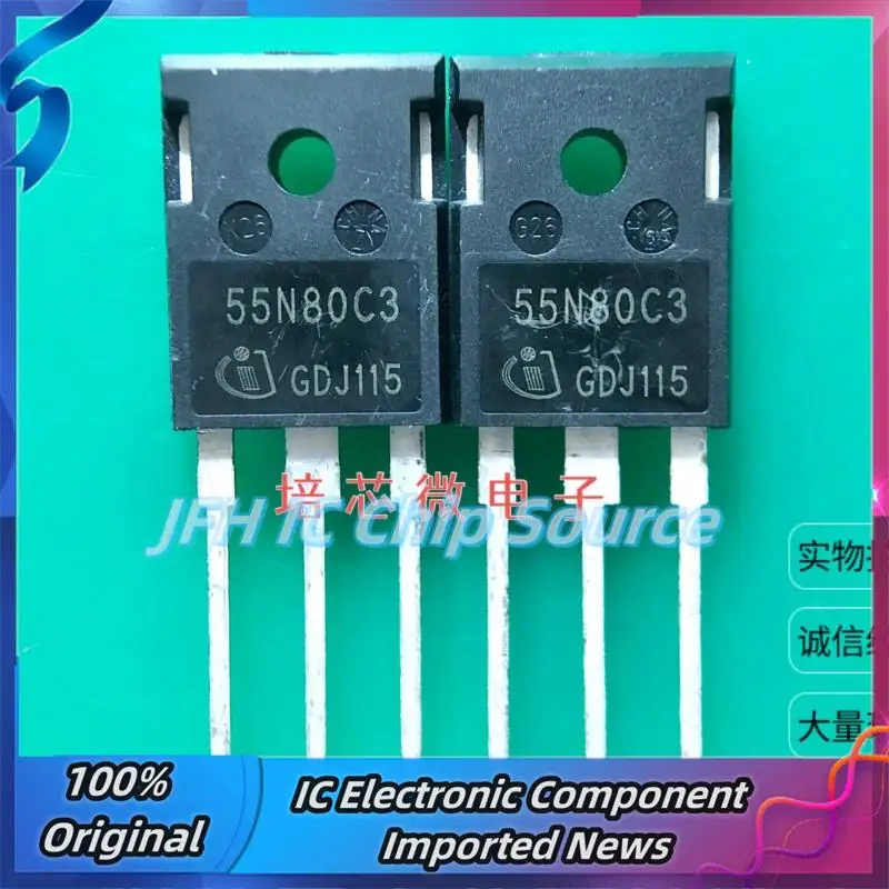 5PCS-10PCS  SPW55N80C3 55N80C3 MOS TO-247 55A 800V Best Quality Stock