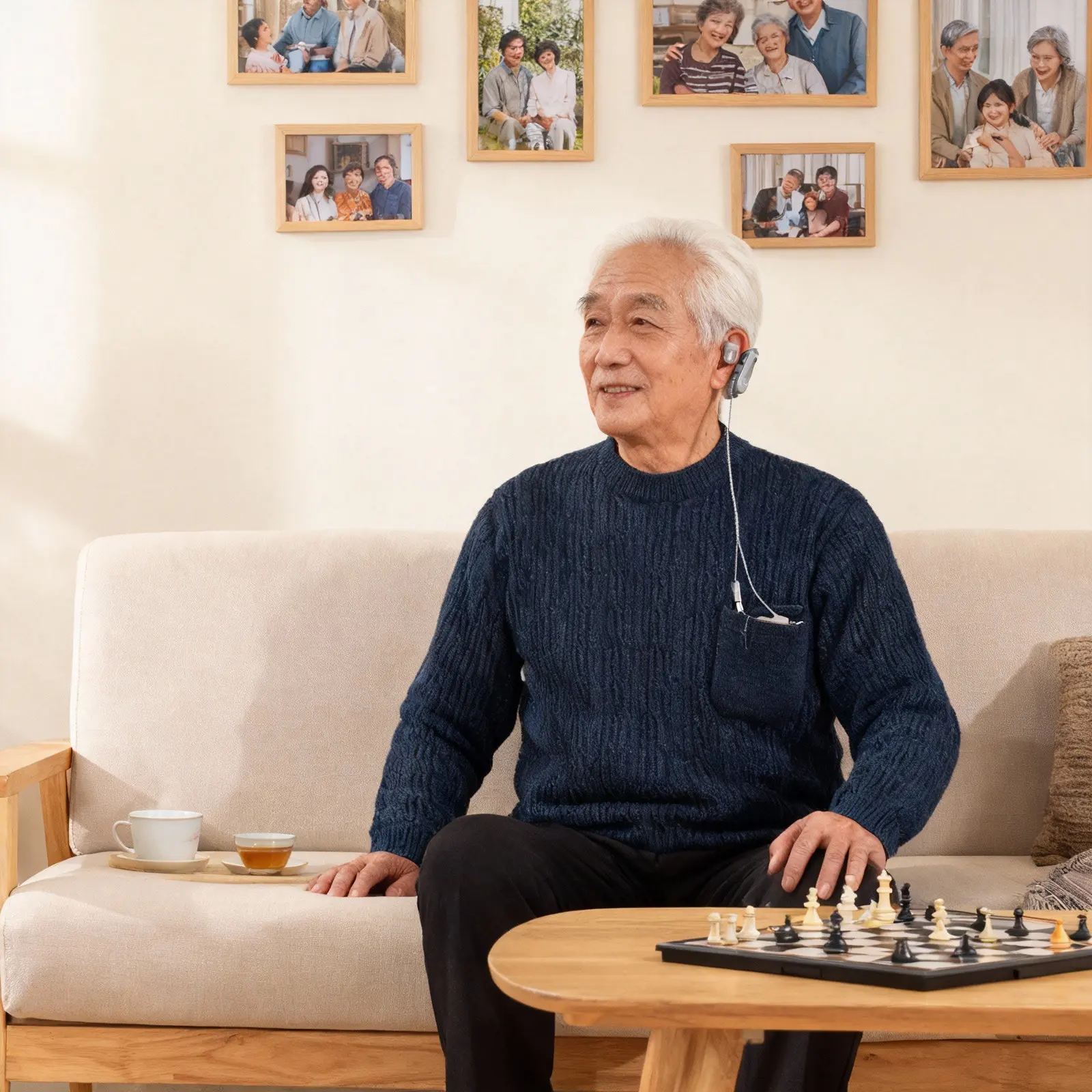 Hearing Aid Hanging…