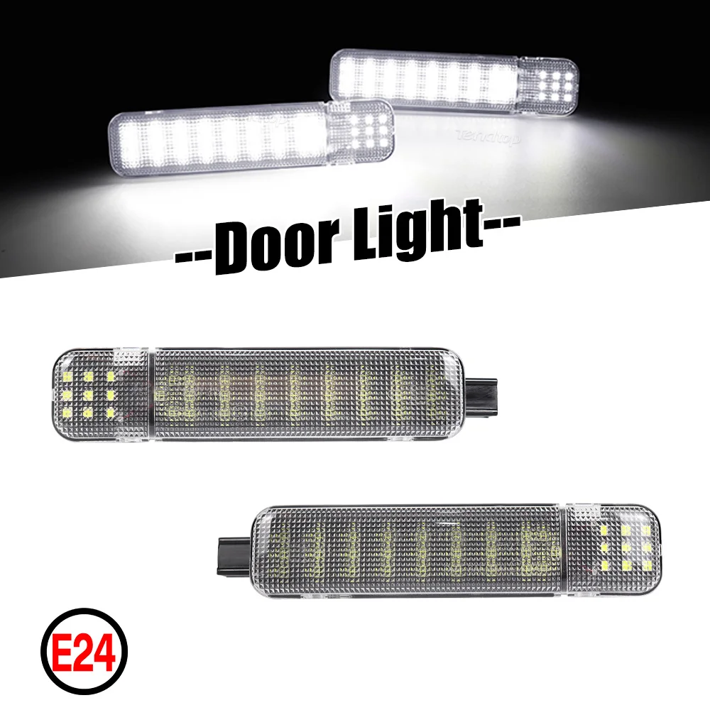 2pcs LED White Car Side Door Panel Courtesy Light  For Chevy/GMC C/K 1500 2500 3500 Tahoe Yukon