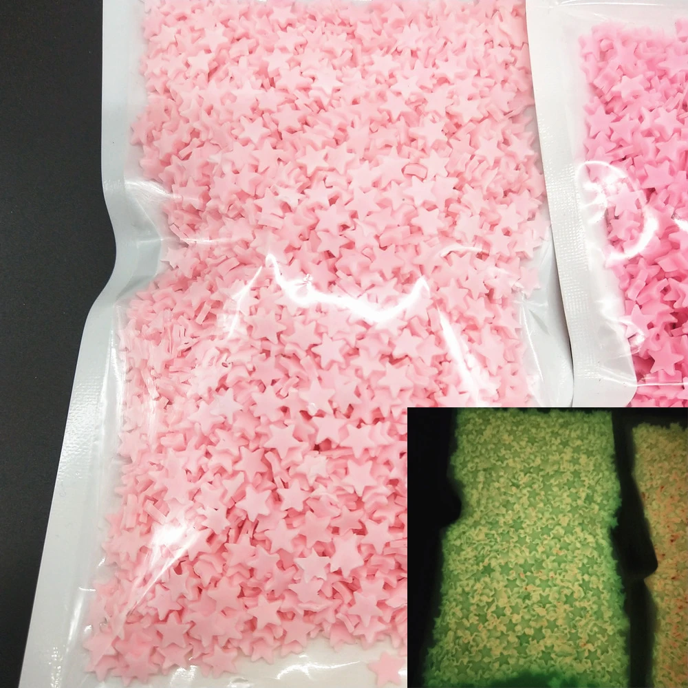 Argiles polymères fluorescente - Glow In Dark Stars avis et prix