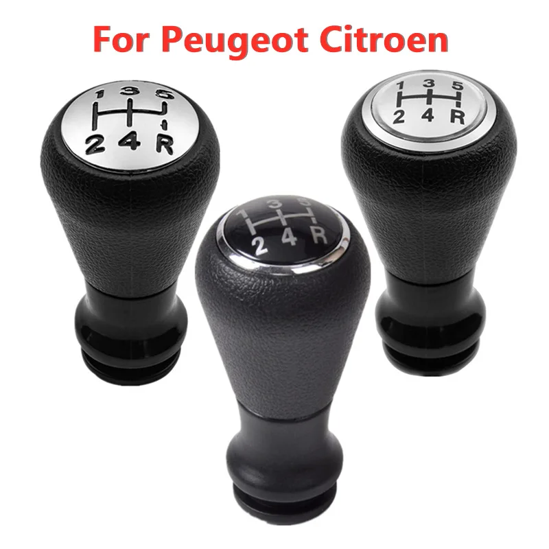 

Gear Shift Knob for PEUGEOT 106 206 306 406 107 207 307 407 301 308 2008 CITROEN C2 C4 SAXO XSARA PICASSO BERLINGO Lever STICK