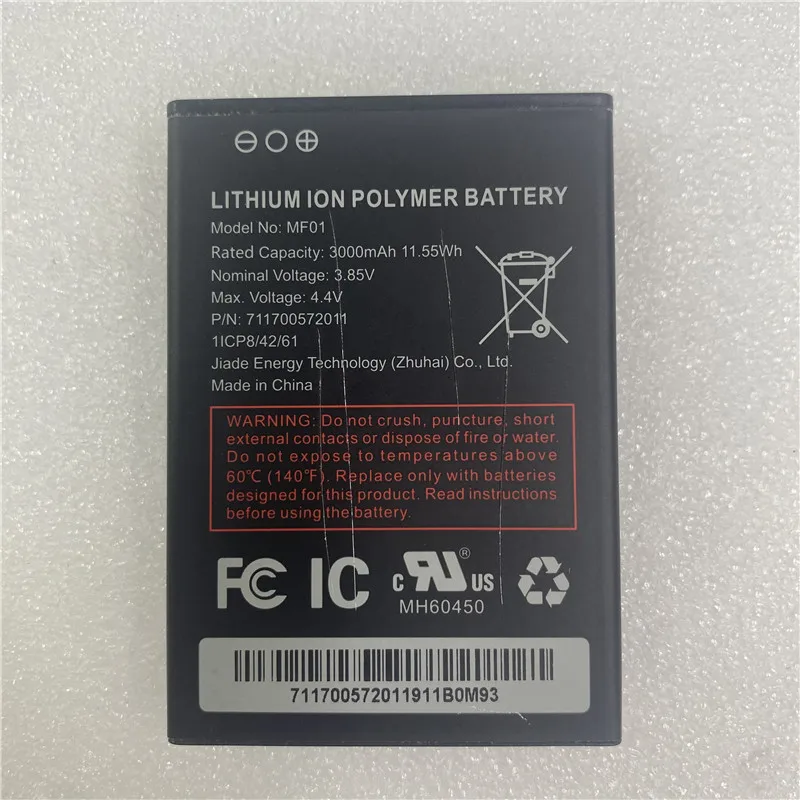 

In Stock for MF01 battery 3000mAh New production date Long Standby Time High quality