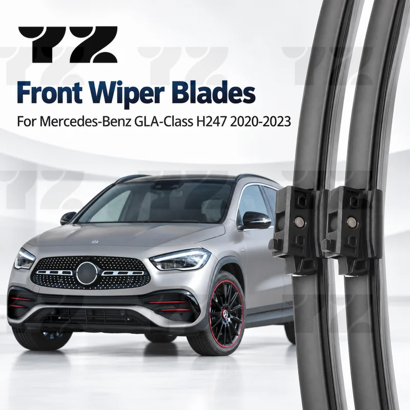 YZ Wiper Blades For Mercedes-Benz GLA-Class H247 2020-2023 Front Windshield Windscreen Replacement 26" 20"
