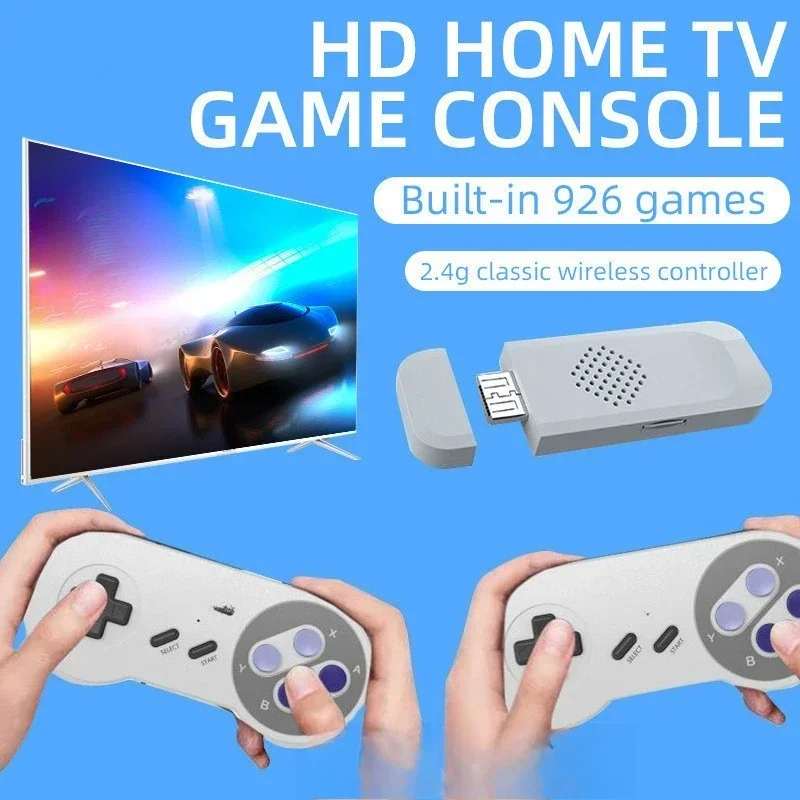 SF900 home TV game console 2.4G wireless handle SFC double battle high definition